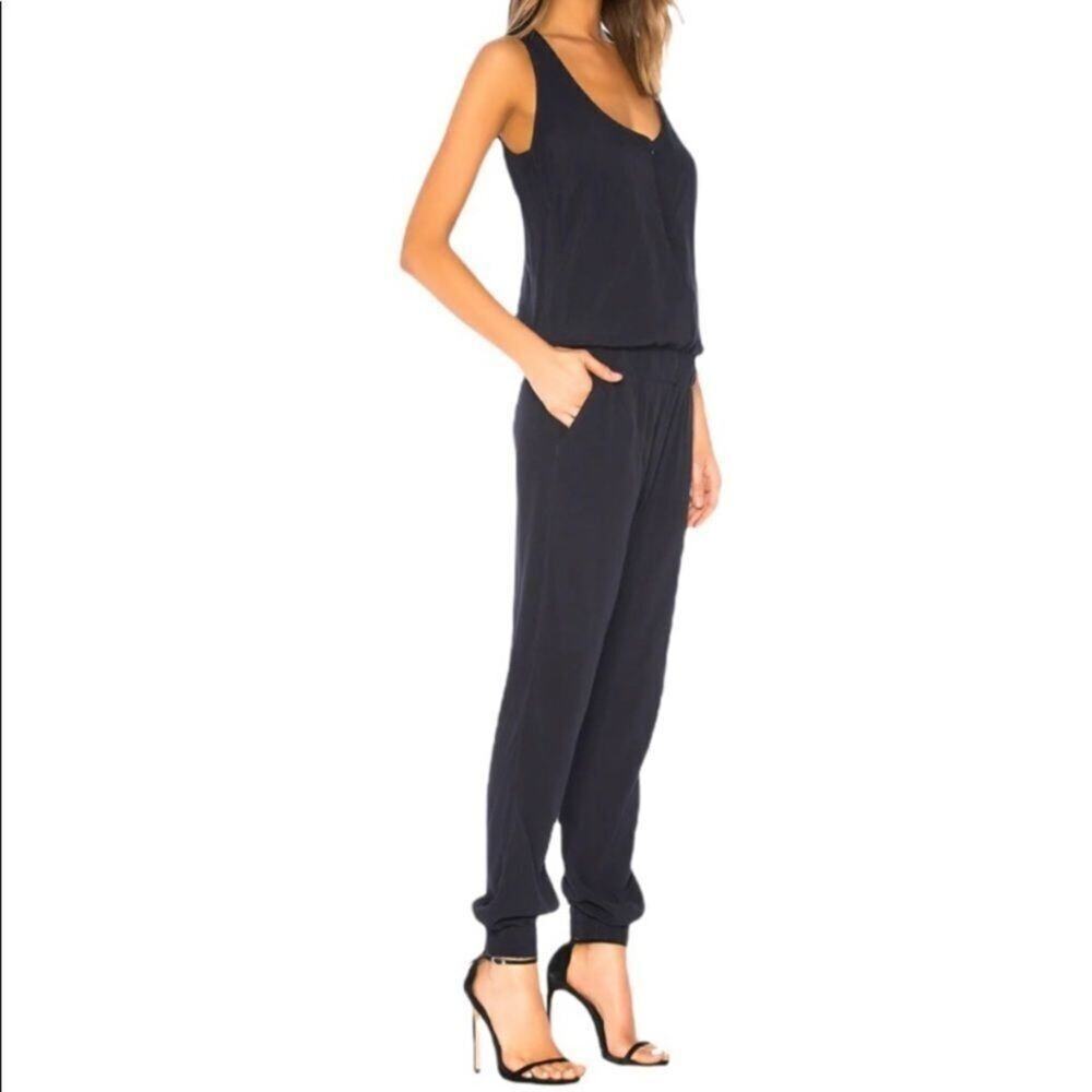 REVOLVE MONROW BLUE JUMPSUIT SIZE XS
